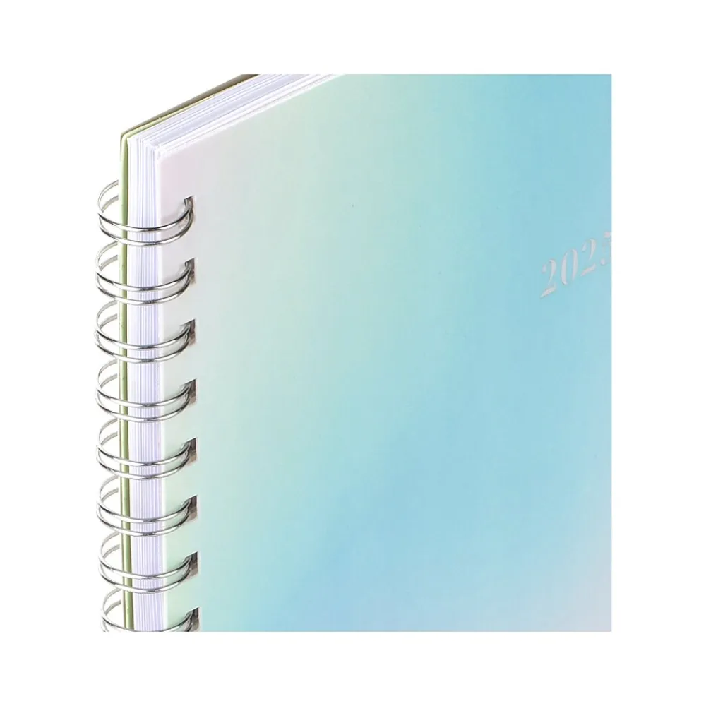 2025 Planners|Cambridge 2025 Ombre 8.5" x 11" Weekly & Monthly Planner, Poly Cover, Multicolor (1731-905-25)