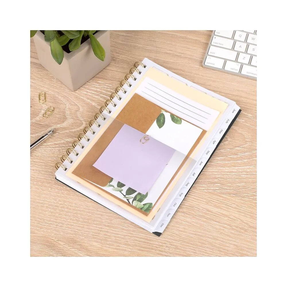 2025 Planners|Cambridge 2025 WorkStyle Classic 5.5" x 8.5" Weekly & Monthly Planner, Poly Cover, Black/Gold (1606-200-05-25)