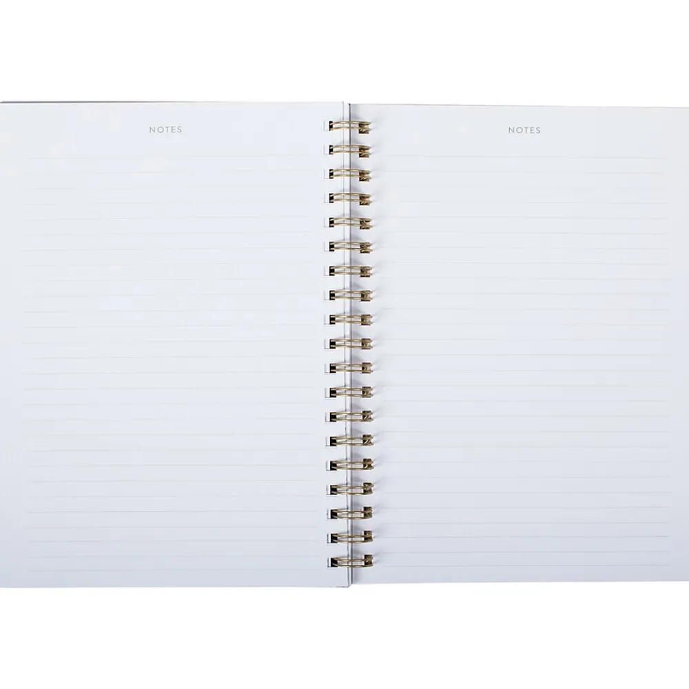 Academic Planners|Fringe 2024-2025 Chinoiserie 7.5" x 10.25" Academic Weekly & Monthly Planner, Paper Cover, White/Navy Blue (529301FSC)