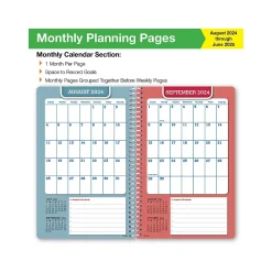 Academic Planners|Global Printed Products 2024-2025 White Brick 5.5