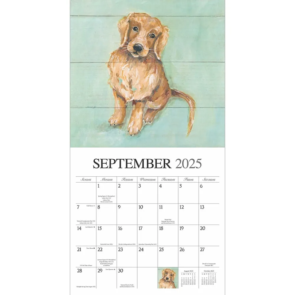 2025 Calendars|Hopper Studios 2025 Barnyard Friends 12" x 12" Monthly Wall Calendar (9781773728100)