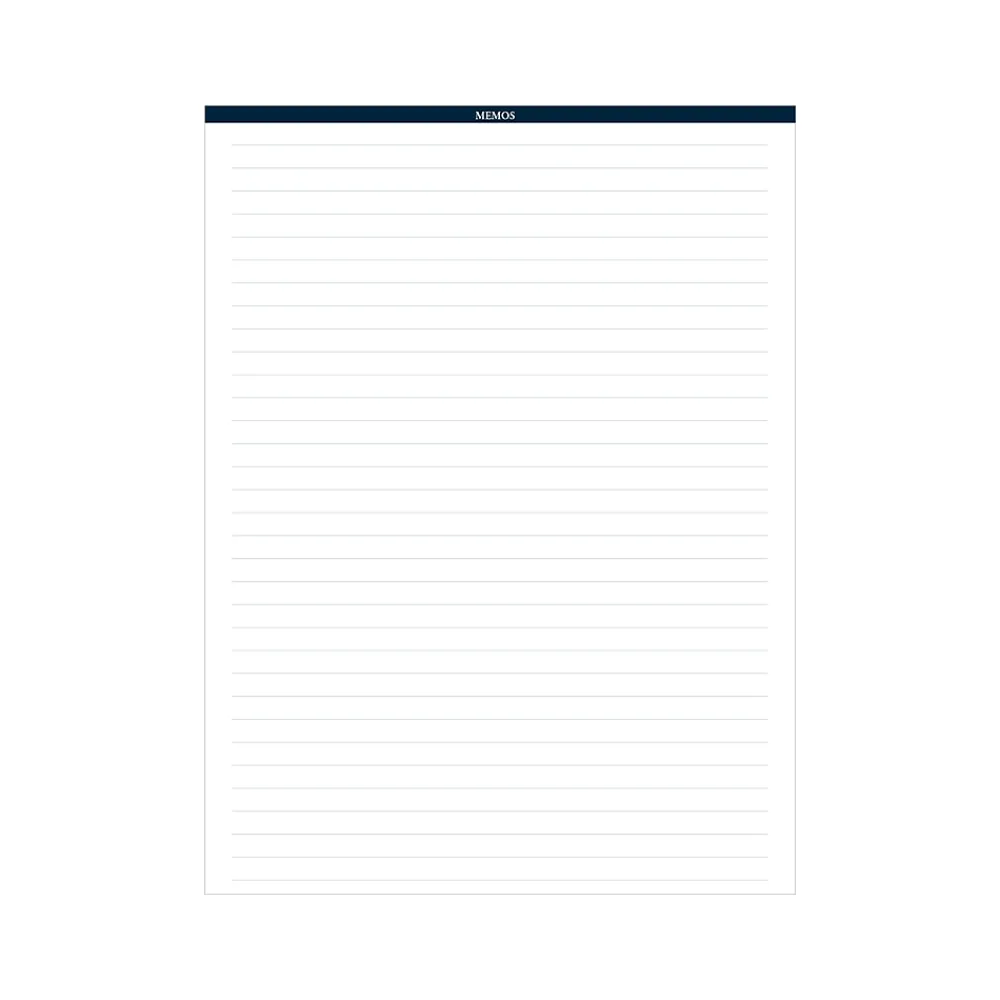 2025 Planners|House of Doolittle 2025 8.5" x 11" Weekly & Monthly Appointment Book, Faux Leather Cover, Black (28302-25)