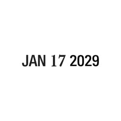 Stamps & Stamp Pads|2000 Plus 2015 Dater, Black Ink (010175)