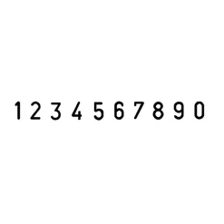 Stamps & Stamp Pads|2000 Plus Classic Line 2010/P Numbering Stamp,