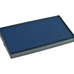 Stamps & Stamp Pads|Cosco 2000 PLUS Replacement Ink Pad for Printer P30, Blue (COS065469)