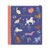 Academic Planners|Punch Studio 2024-2025 9.5" x 11.5" Academic Monthly Planner, Paper Cover, Blue Multicolor (79142)