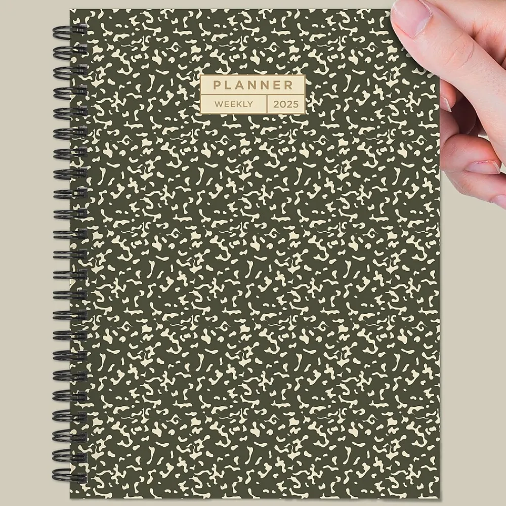 2025 Planners|TF Publishing 2025 6.5" x 8" Classic Composition Medium Weekly Monthly Planner 25-9202