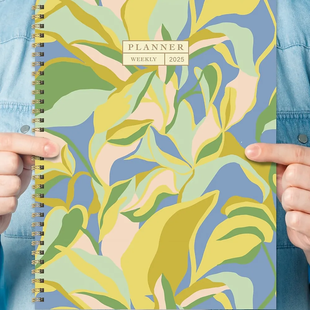 2025 Planners|TF Publishing 2025 9" x 11" Daphne Print Large Weekly Monthly Planner 25-9706