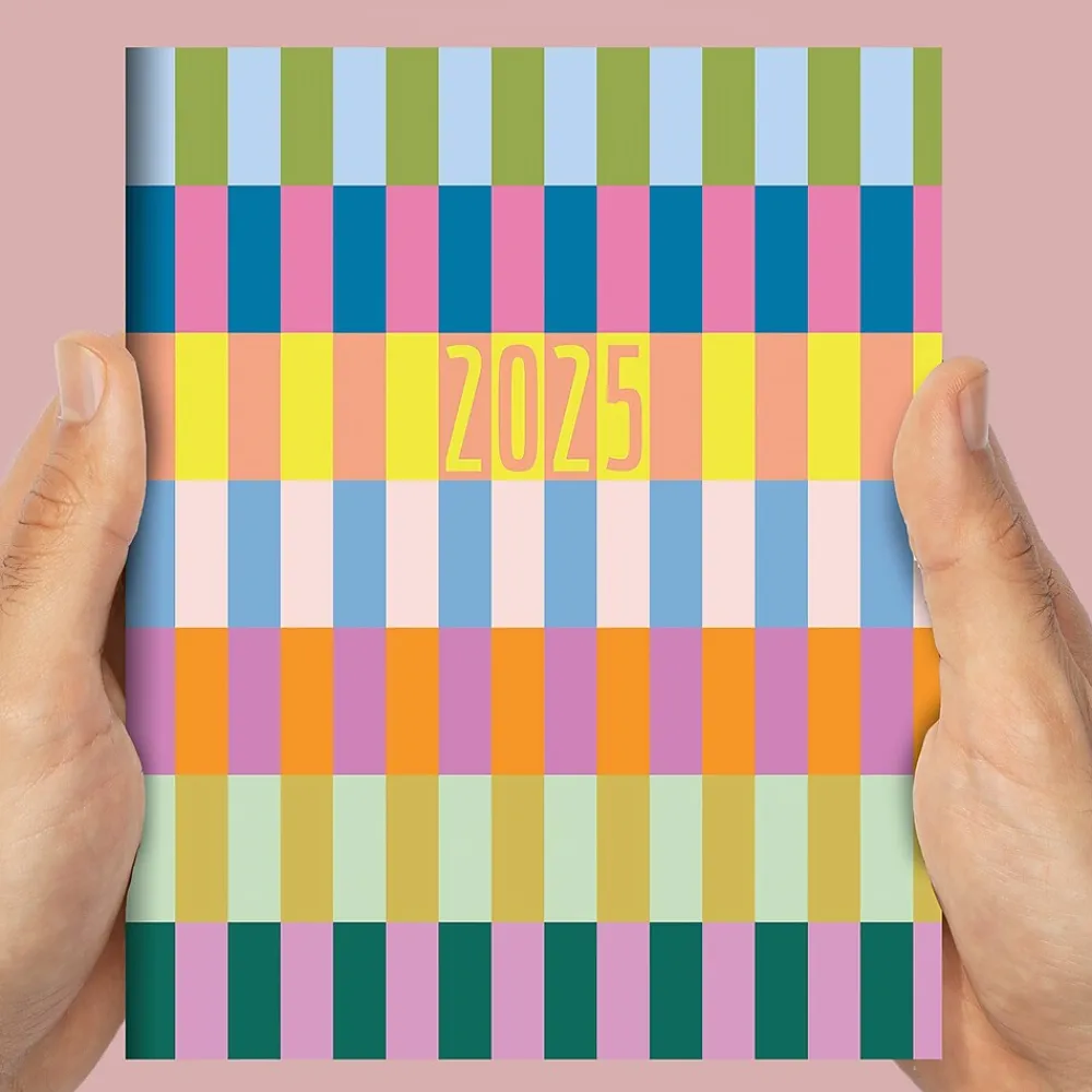 2025 Planners|TF Publishing 2025 6.5" x 8" Monthly Planner, Paperboard Cover, Color Stacks (25-4204)
