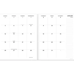 2025 Planners|TF Publishing 2025 9" x 11" Monthly Planner, Paperboard Cover, Driftwood (25-4704)