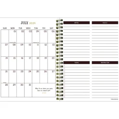 Academic Planners|TF Publishing 2024-2025 Bibliophile Series Mineral Fleur-De-Lis 6