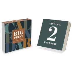 2025 Calendars|TF Publishing 2025 Big Print 5.25" x 5.25" Day-to-Day Calendar (25-3024)