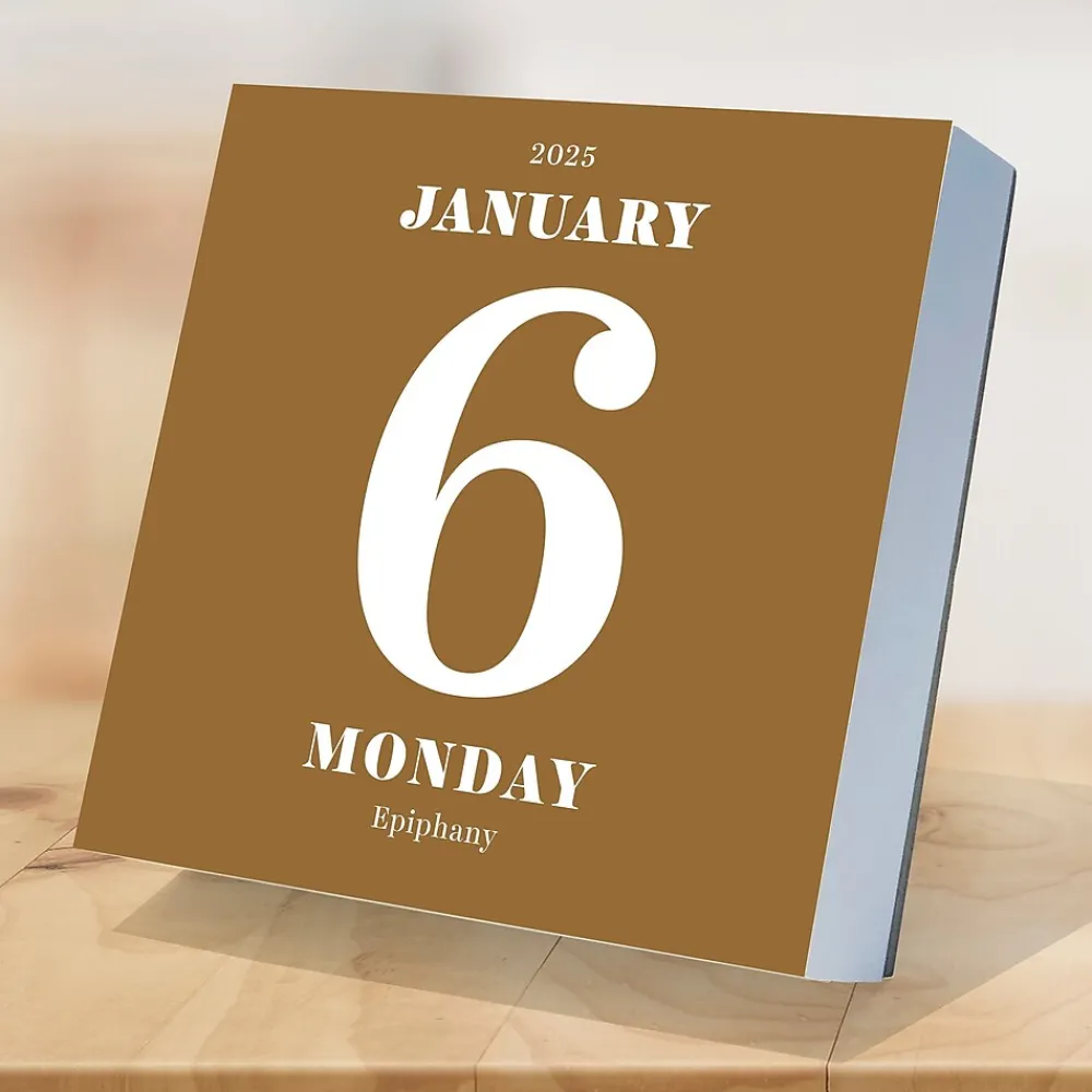 2025 Calendars|TF Publishing 2025 Big Print 5.25" x 5.25" Day-to-Day Calendar (25-3024)