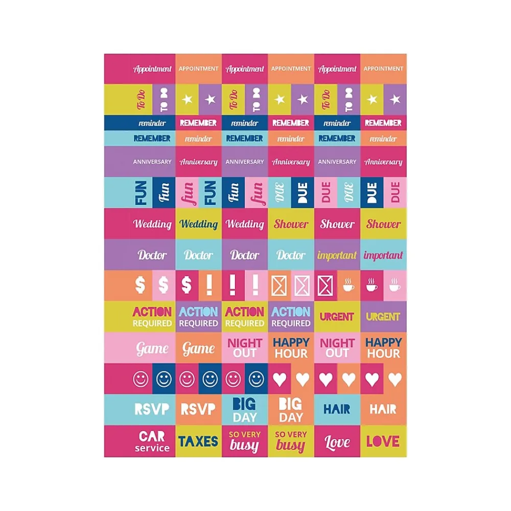 Academic Planners|TF Publishing 2024-2025 Cali Girl Collection Gumballs 6" x 8" Academic Weekly & Monthly Planner, Paperboard Cover, Multicolor