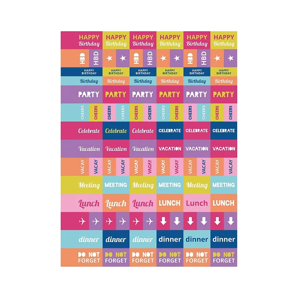 Academic Planners|TF Publishing 2024-2025 Cali Girl Collection Cabana Stripe 6" x 8" Academic Weekly & Monthly Planner (AY25-9214)