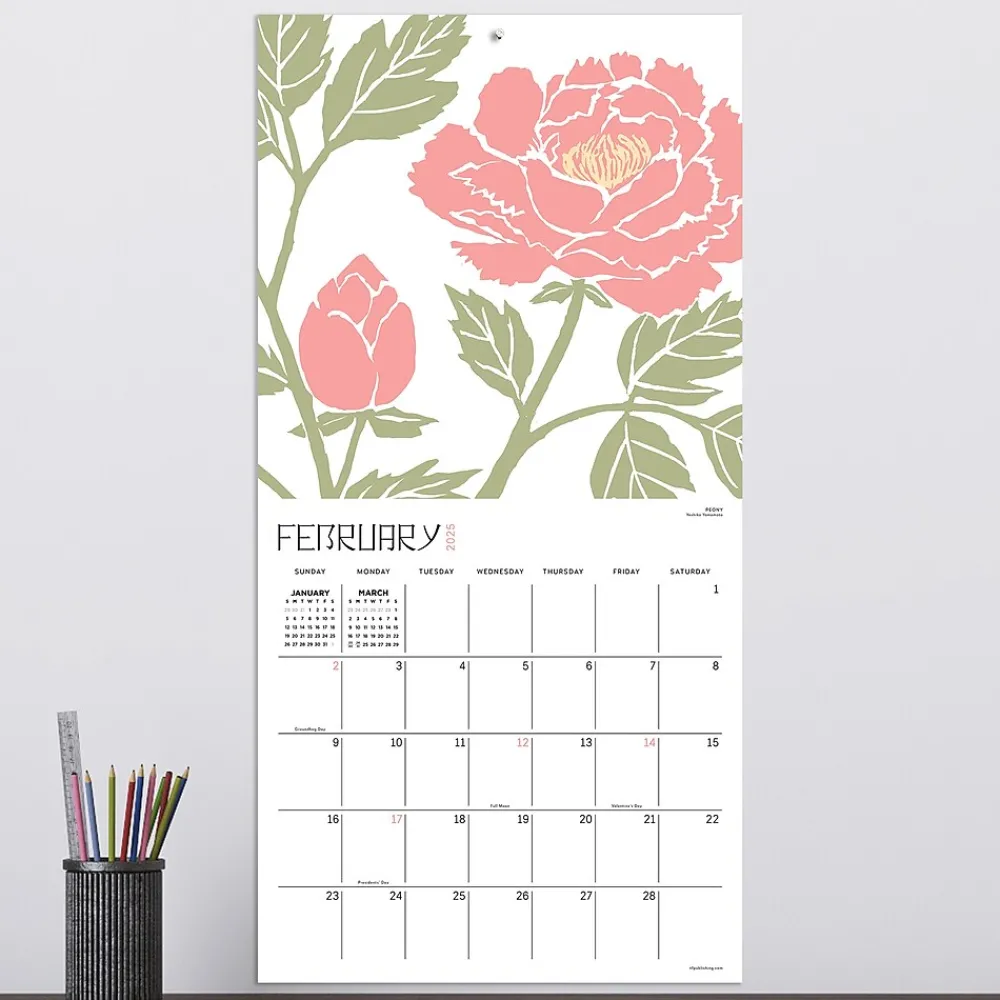 2025 Calendars|TF Publishing 2025 Flower Garden 12" x 12" Monthly Wall Calendar (25-1127)