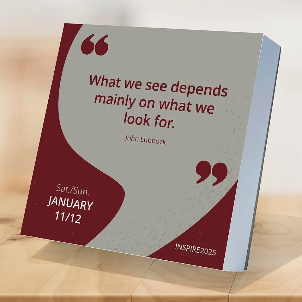 2025 Calendars|TF Publishing 2025 Inspire 5.25" x 5.25" Day-to-Day Calendar (25-3012)