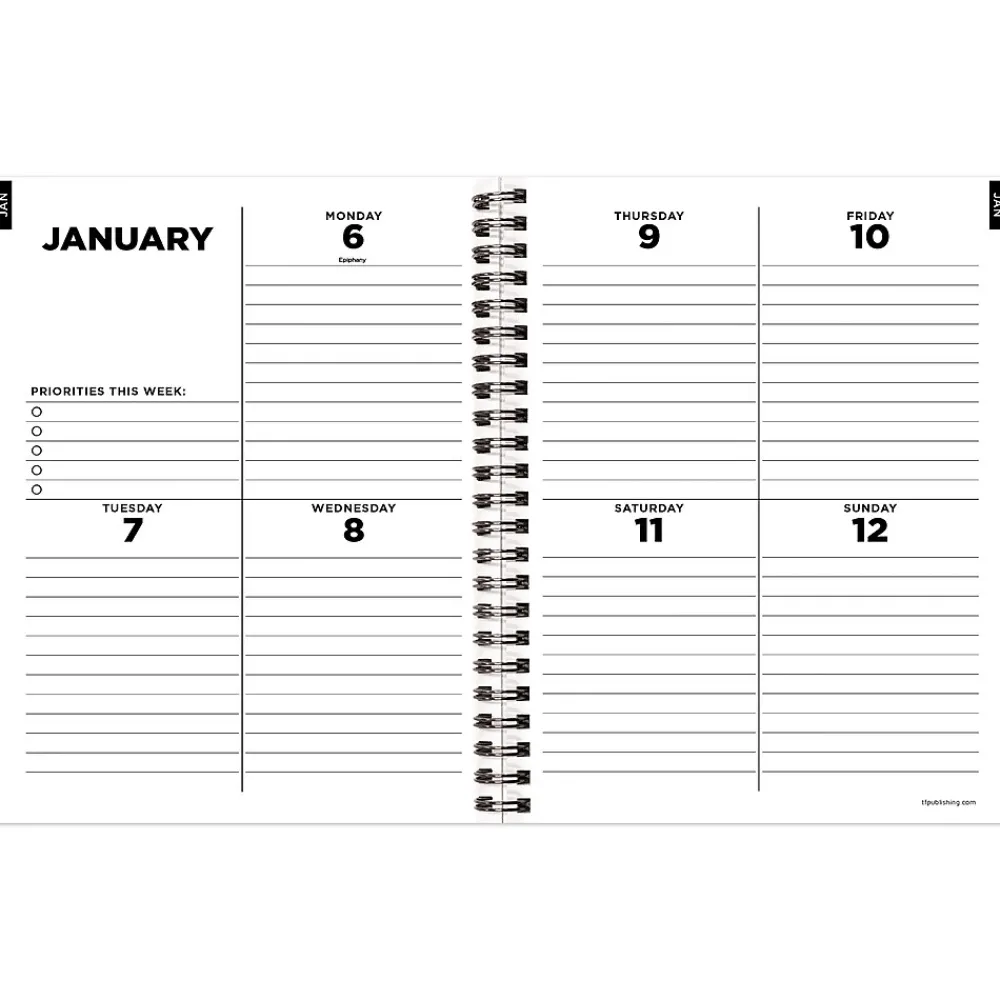 2025 Planners|TF Publishing 2025 Marilyn Monroe 6.5" x 8" Weekly & Monthly Planner, Paperboard Cover, Multicolor (25-9230)