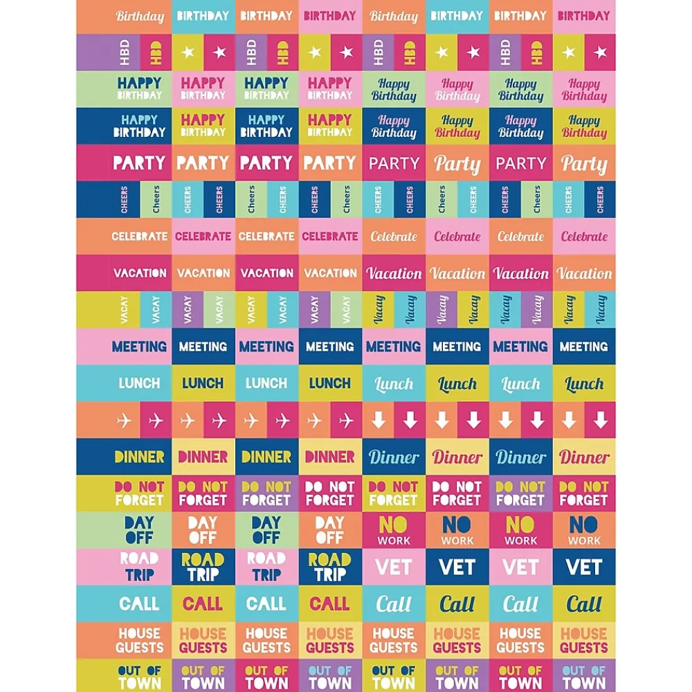 2025 Planners|TF Publishing 2025 Palms & Sunshine 9" x 11" Weekly & Monthly Planner, Paperboard Cover, Multicolored (25-9716)