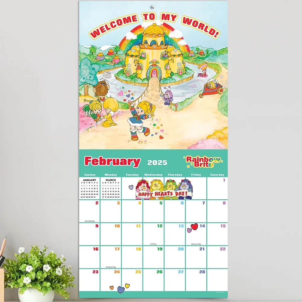 2025 Calendars|TF Publishing 2025 Rainbow Brite 12" x 12" Monthly Wall Calendar (25-1123)
