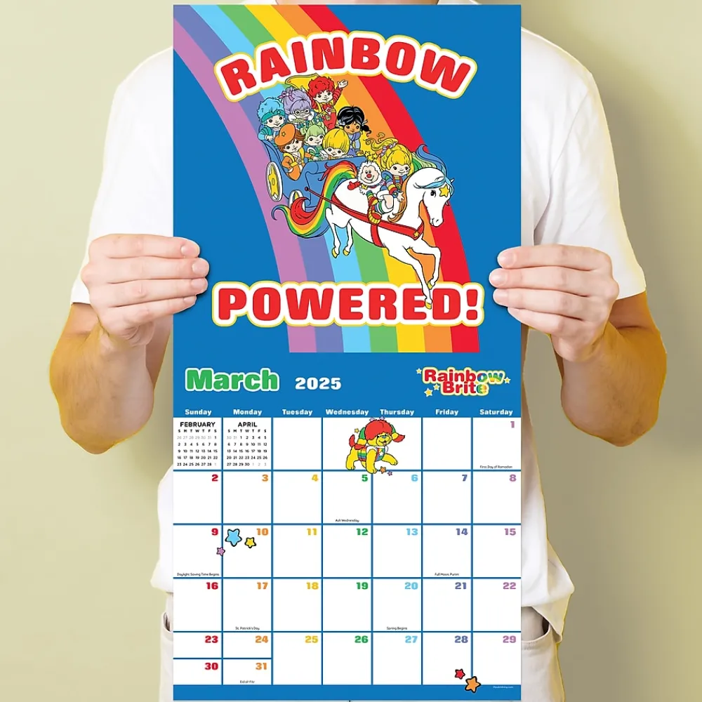 2025 Calendars|TF Publishing 2025 Rainbow Brite 12" x 12" Monthly Wall Calendar (25-1123)