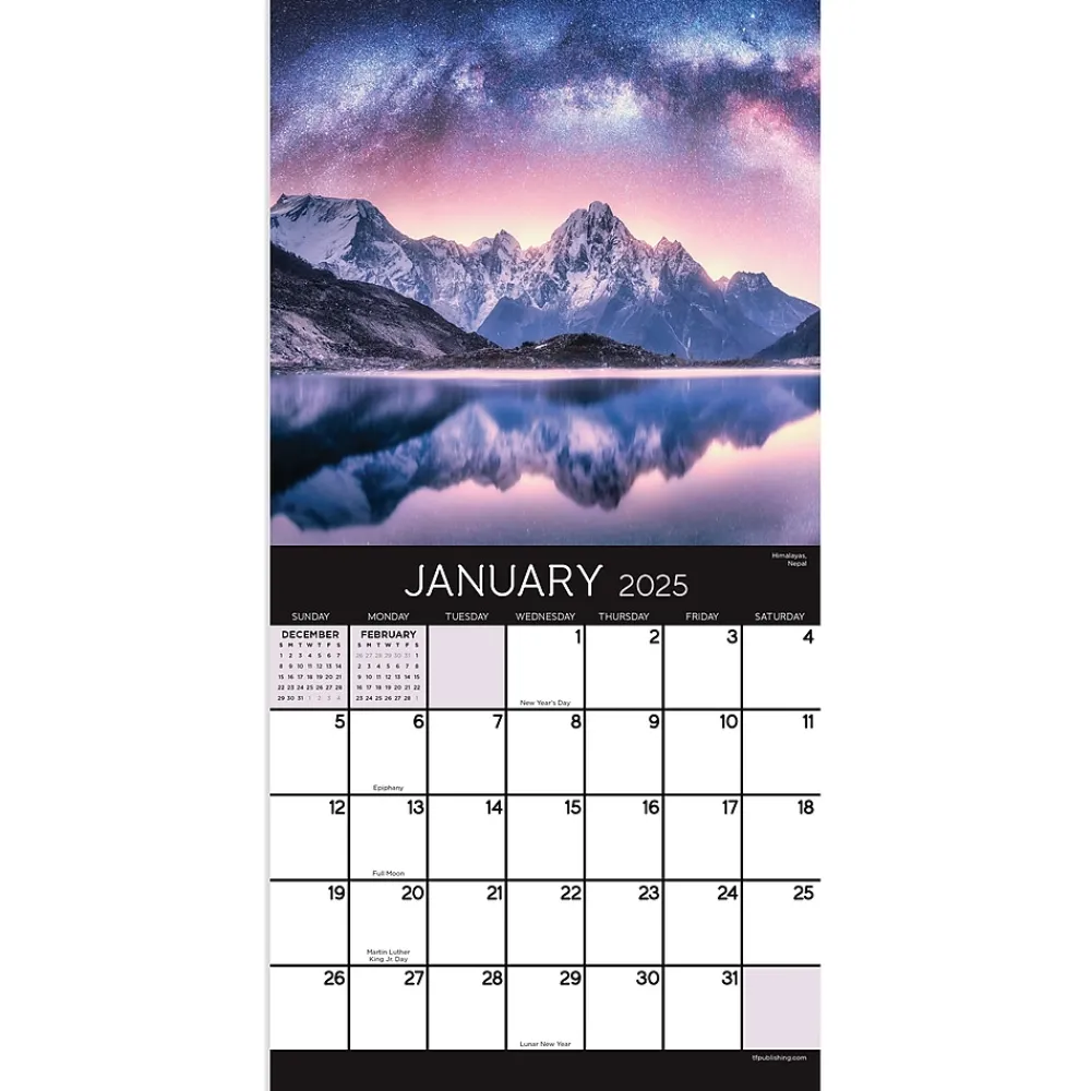 2025 Calendars|TF Publishing 2025 Stargazing 7" x 7" Monthly Wall Calendar (25-2010)