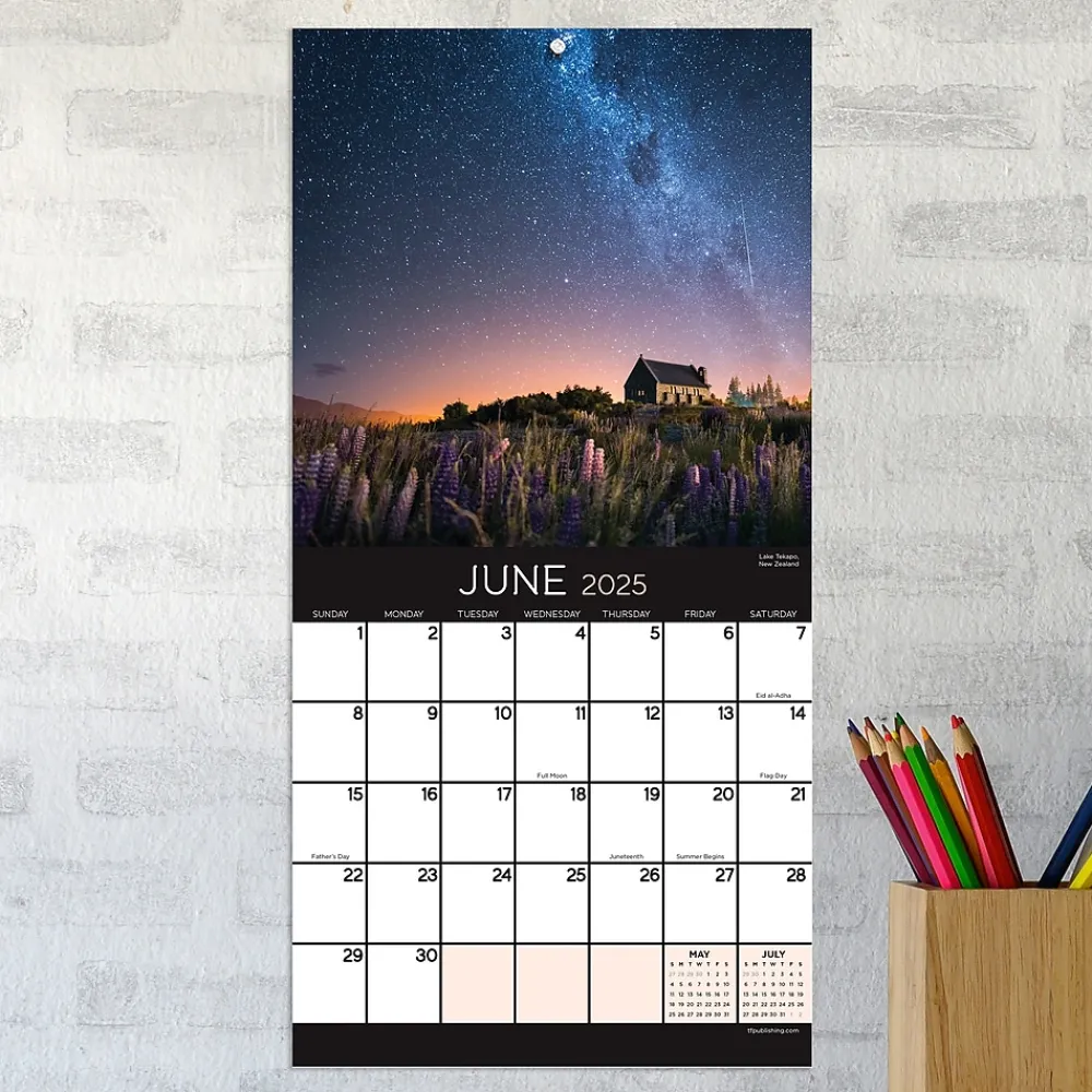 2025 Calendars|TF Publishing 2025 Stargazing 7" x 7" Monthly Wall Calendar (25-2010)