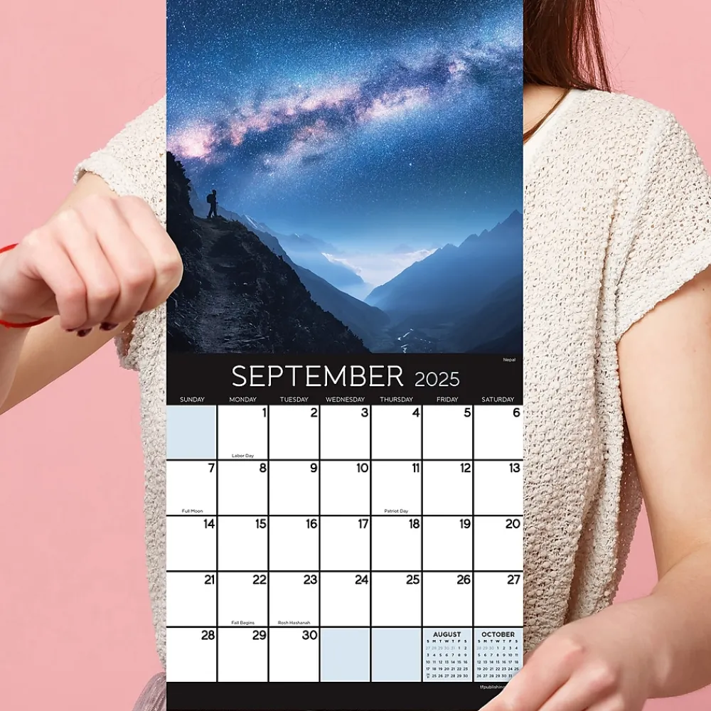 2025 Calendars|TF Publishing 2025 Stargazing 7" x 7" Monthly Wall Calendar (25-2010)