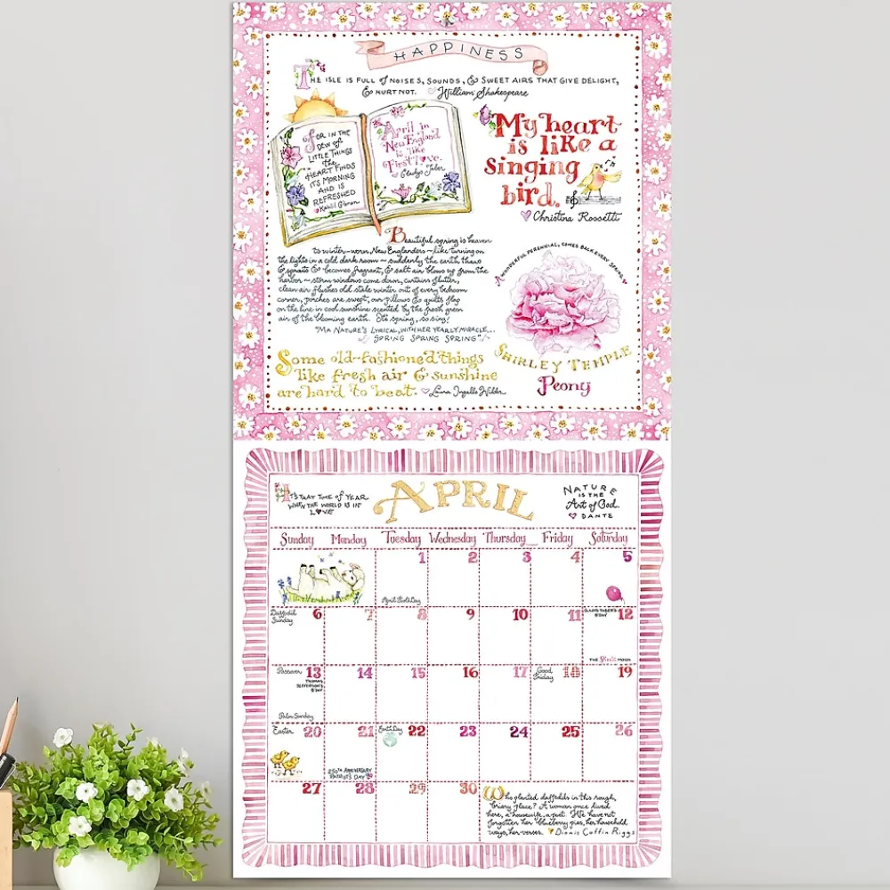 2025 Calendars|TF Publishing 2025 Susan Branch 12" x 12" Monthly Wall Calendar (25-1120)