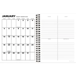 2025 Planners|TF Publishing 2025 The Beatles 6.5" x 8" Weekly & Monthly Planner, Paperboard Cover, Multicolor (25-9224)