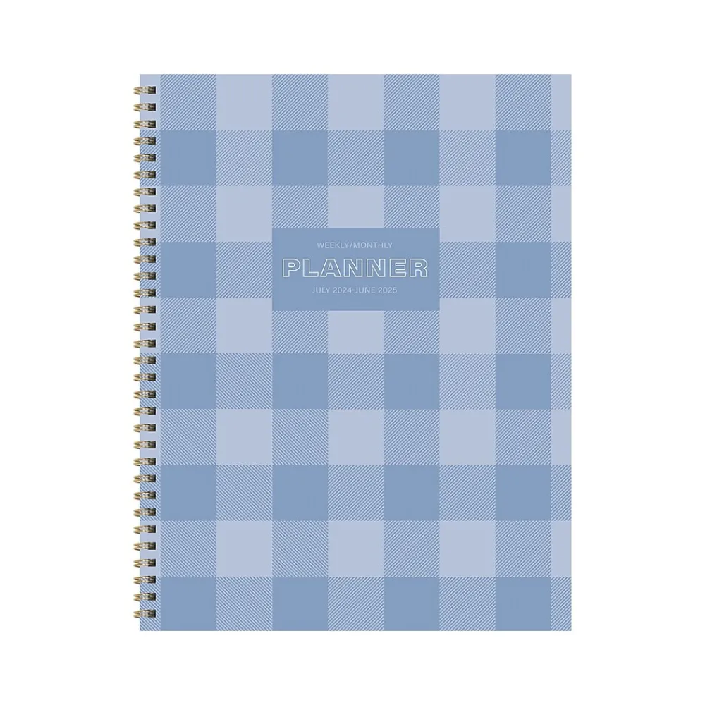 Academic Planners|TF Publishing 2024-2025 White Lotus Series Mediterranean Picnic 8.5" x 11" Academic Weekly & Monthly Planner