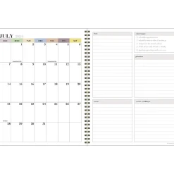 Academic Planners|TF Publishing 2024-2025 White Lotus Series Mediterranean Picnic 8.5