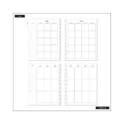 Academic Planners|The Happy Planner 2024-2025 Exotic Borders 8.5