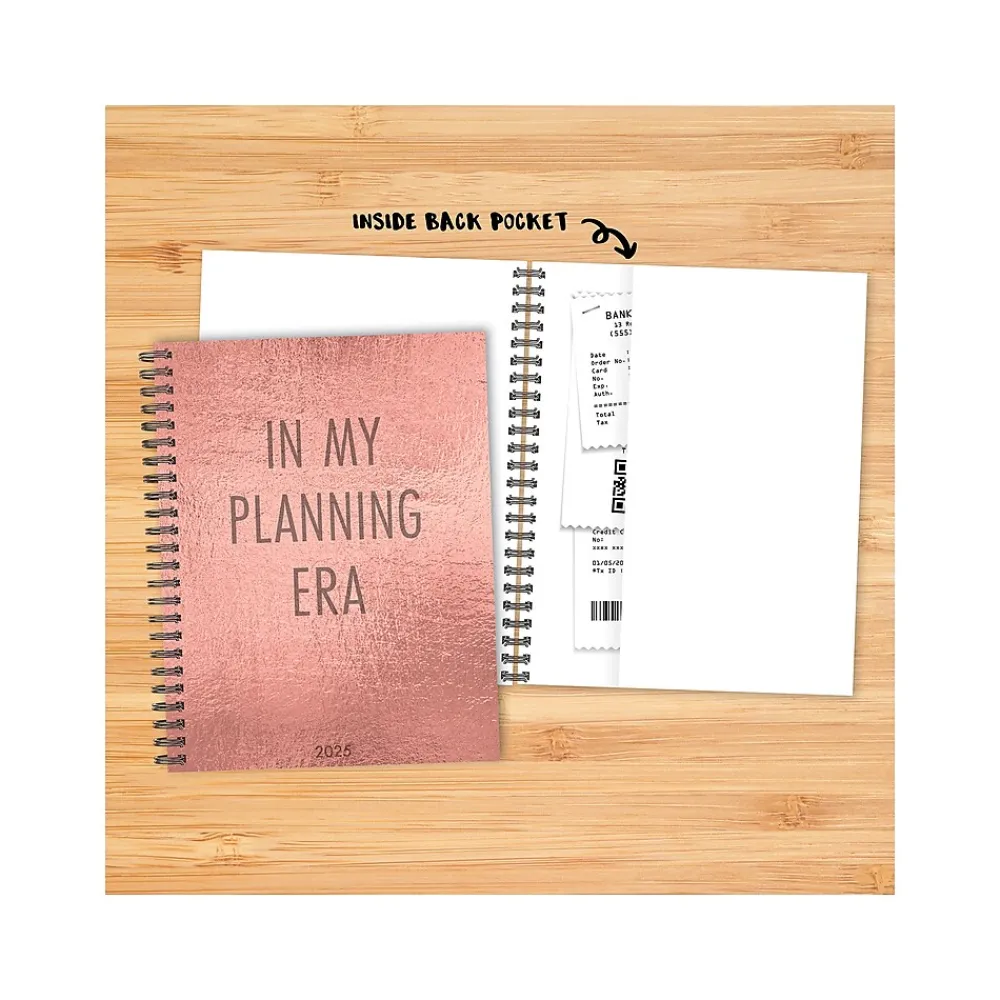 2025 Planners|Willow Creek 2025 8.5" x 11" Weekly & Monthly Planner, Paper Cover, Pink (48696X)