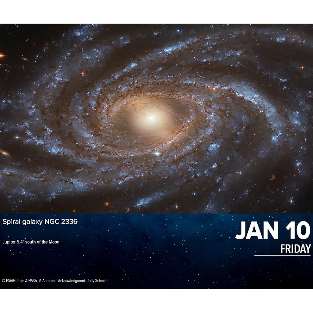 2025 Calendars|Willow Creek 2025 Astronomy 6.2" x 5.4" Daily Desk Calendar (40591)