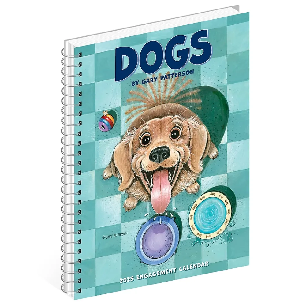 2025 Planners|Willow Creek 2025 Dogs by Gary Patterson 8.5" x 6.5" Yearly Personal Organizer Cover (47262)