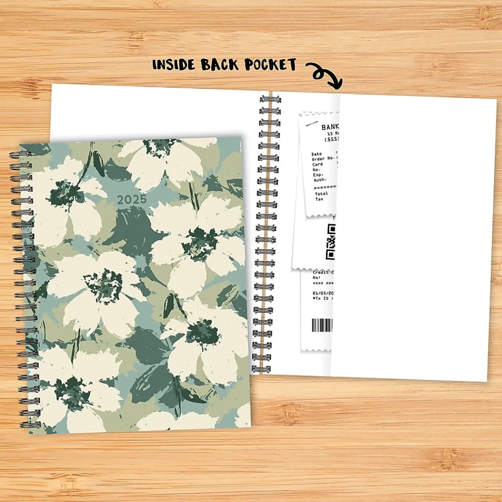 2025 Planners|Willow Creek 2025 Fresh Floral 6.5" x 8.5" Weekly Planner Cover (47323)