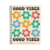 Academic Planners|Willow Creek 2024-2025 Good Vibes 6.5" x 8.5" Academic Weekly & Monthly Planner, Paper Cover, Multicolor (46241)