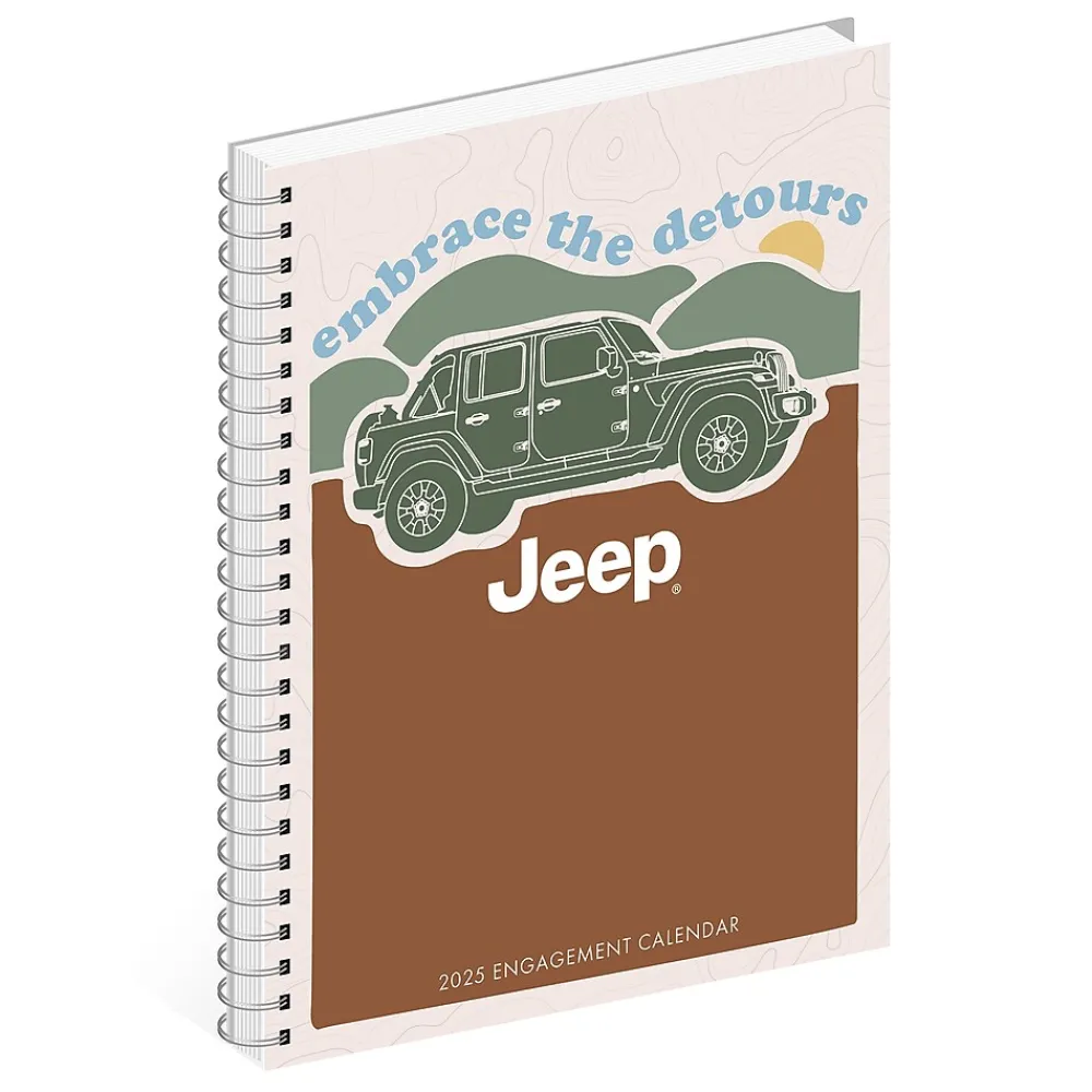 2025 Planners|Willow Creek 2025 Jeep 6.5" x 8.5" Weekly Planner (47279)