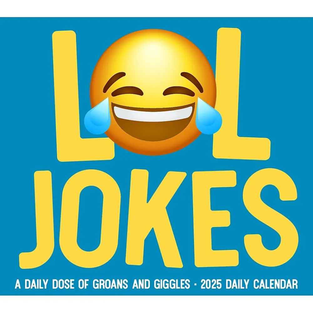 2025 Calendars|Willow Creek 2025 LOL Jokes 6" x 5.5" Day-to-Day Calendar (40935)