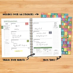 2025 Planners|Willow Creek 2025 Modern Stripe 6.5