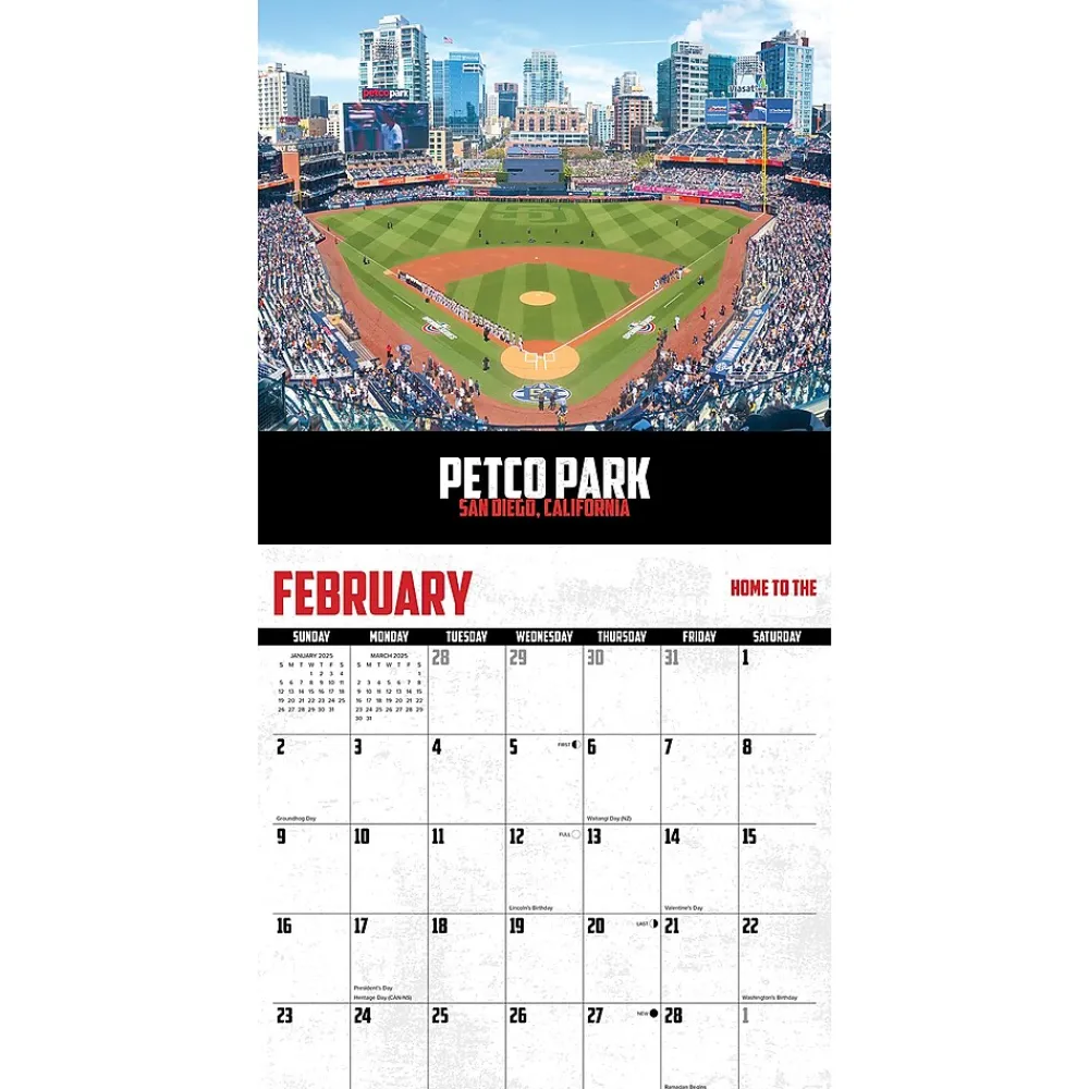 2025 Calendars|Willow Creek 2025 Play Ball 12" x 12" Monthly Wall Calendar (44483)