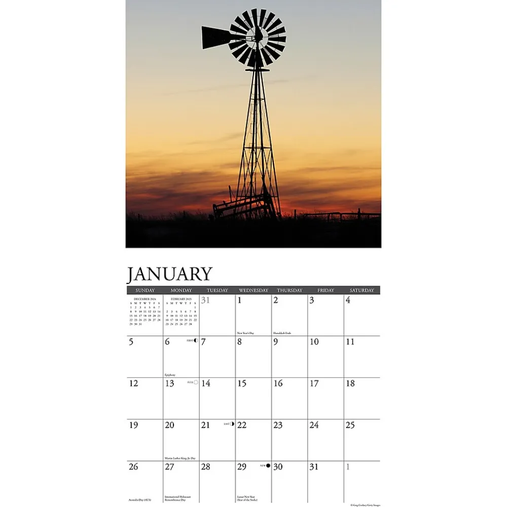 2025 Calendars|Willow Creek 2025 RanchLife 2025 12" x 12" Yearly Wall Calendar (46524)