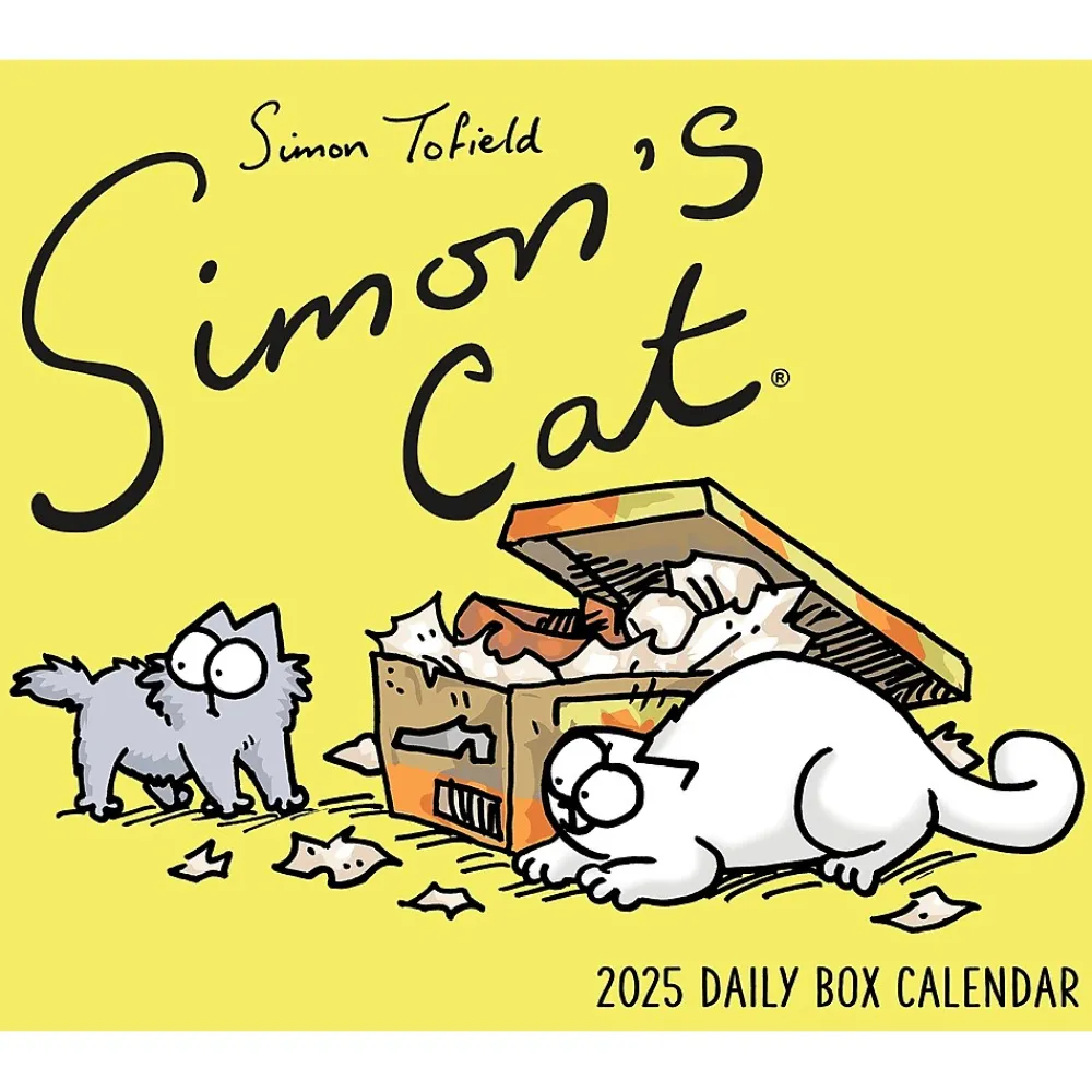 2025 Calendars|Willow Creek 2025 Simon's Cat 6" x 5.5" Day-to-Day Calendar (41017)