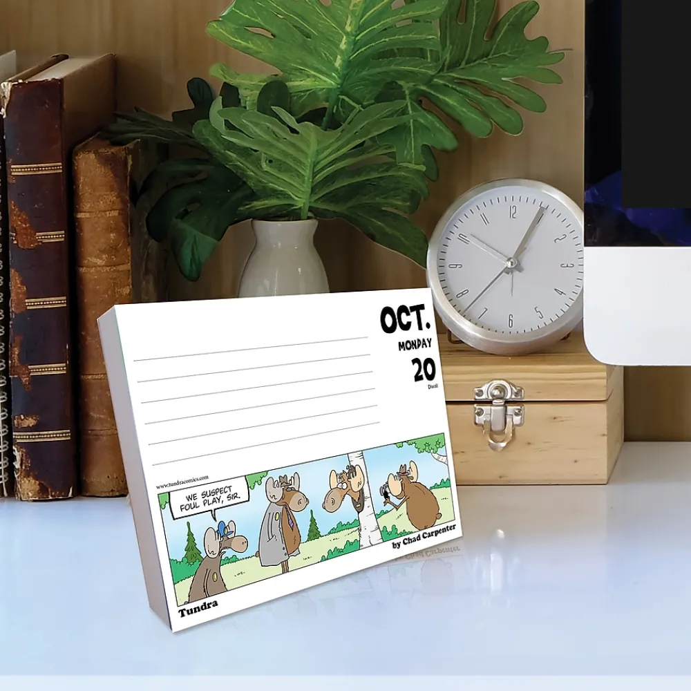 2025 Calendars|Willow Creek 2025 Tundra Daily Comics 6" x 5.5" Day-to-Day Calendar (41079)