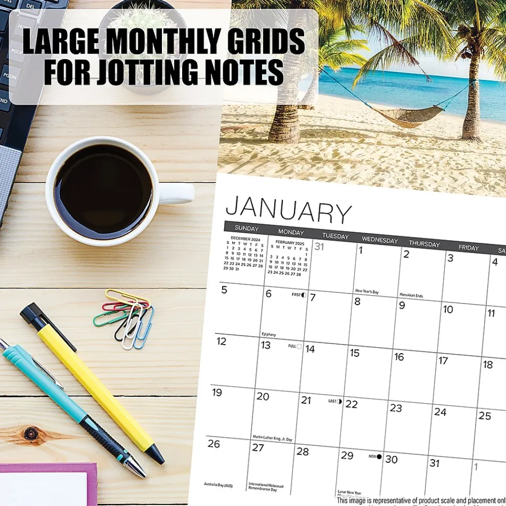 2025 Calendars|Willow Creek 2025 What Dogs Teach Us 7" x 7" Monthly Wall Calendar (46029)