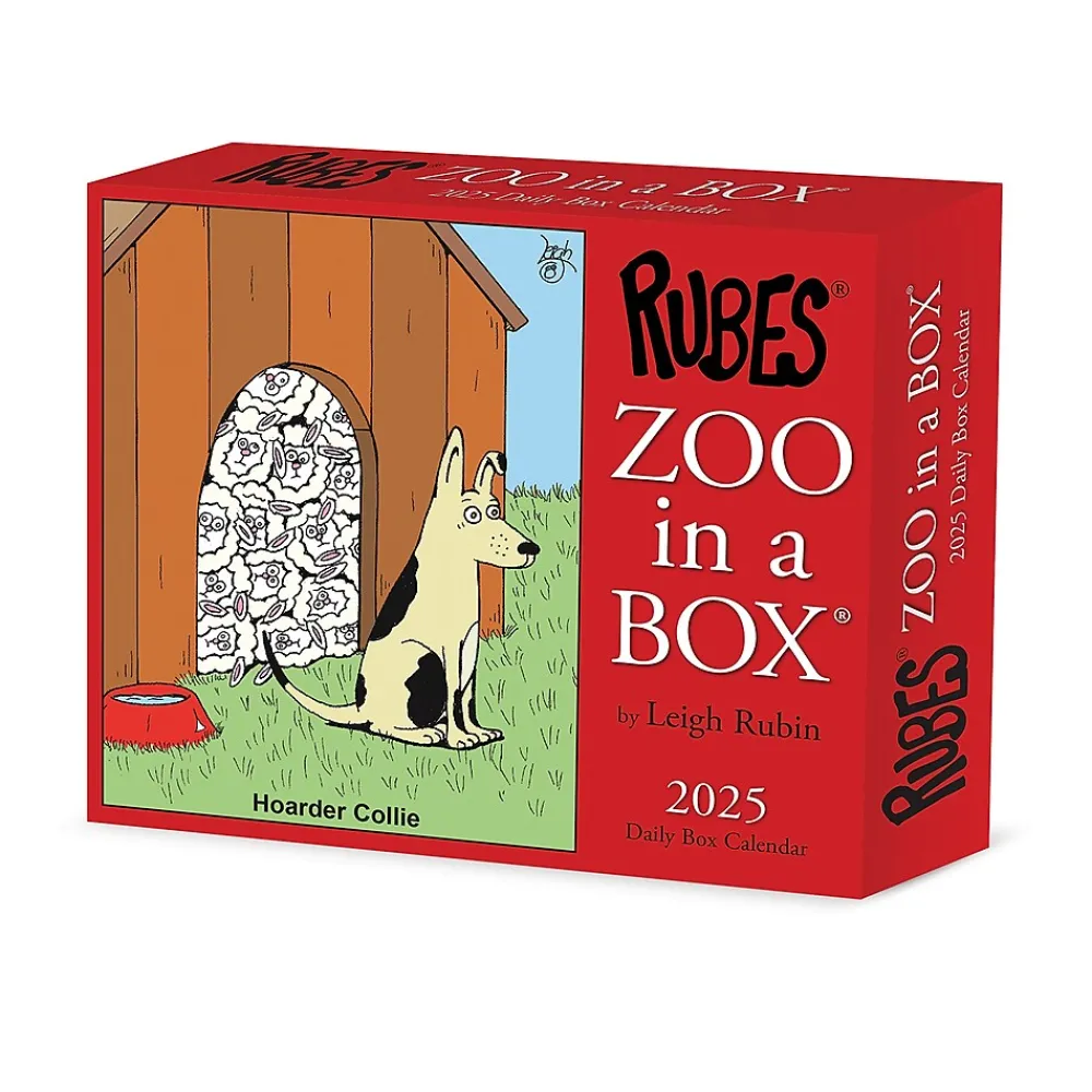 2025 Calendars|Willow Creek 2025 Zoo In A Box 6" x 5.5" Day-to-Day Calendar (41147)