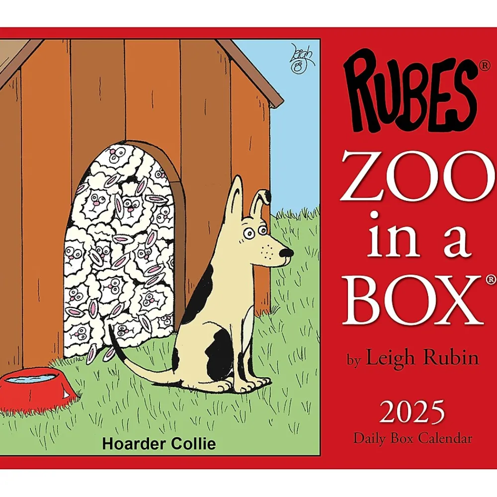 2025 Calendars|Willow Creek 2025 Zoo In A Box 6" x 5.5" Day-to-Day Calendar (41147)