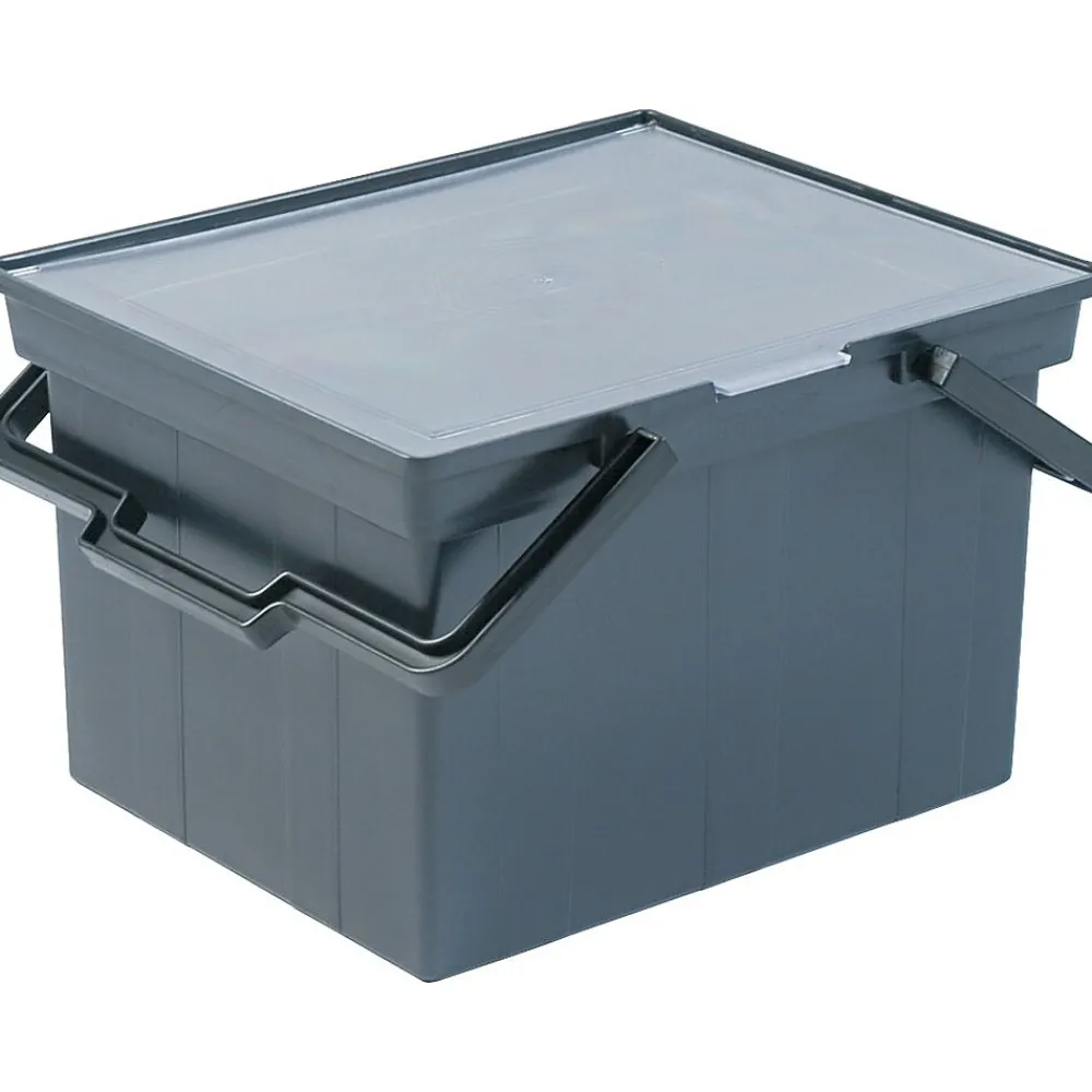 File Storage|Advantus Companion Portable File Storage Box, Letter/Legal, Black (AVTTLF2B)