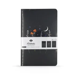 Journals|Denik : AMEYA'S REALM SKINNY LAYFLAT NOTEBOOK 3-PACK